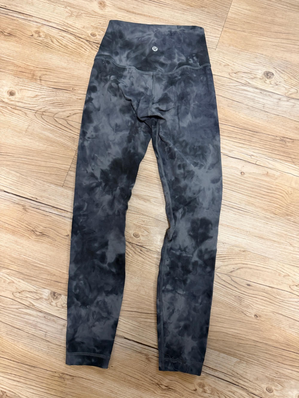 lululemon athletica Black Tie-Dye High-Rise Women’s Leggings size 2